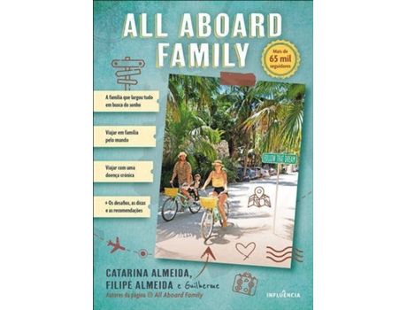 Livro All Aboard Family de Catarina Almeida (Português)