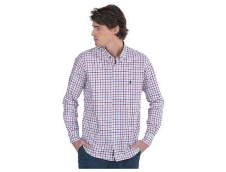 Camisa de Homem PULPO Janela Sarga Vermelho (S)