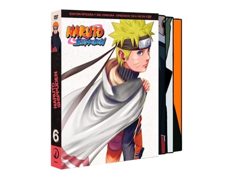 DVD Naruto Shippuden Box 6