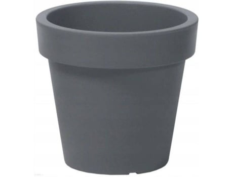 Vaso PROSPERPLAST Lexo Round (Cinzento - 100 x 100 x 91.5 cm)