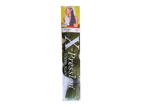 Extensões para o Cabelo X-Pression Pression Marsh Verde Sintético