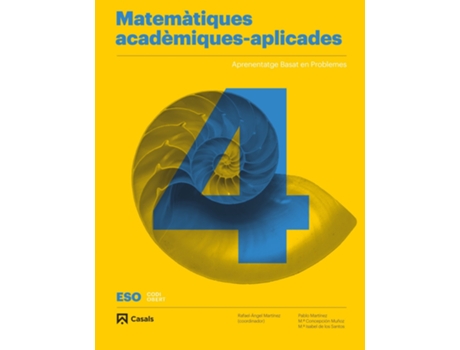 Livro Matemàtiques Acadèmiques-Aplicades 4 Eso 2020 de VVAA (Catalão)