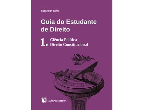 Livro Guia Do Estudante De Direito - 1 de Waldemar Tadeu (Português)