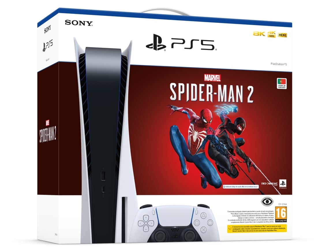 Comando PS5 Dualsense Spider Man2