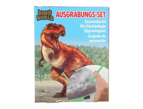 Conjunto de escavação grande Dino World