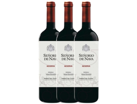 Vinho SEÑORÍO DE NAVA Señorío De Nava Tempranillo Ribera Del Duero Reserva (0.75 L - 3 unidades)