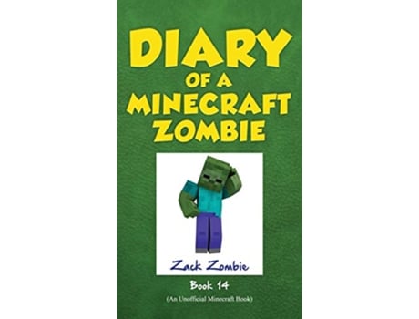 Livro Diary of a Minecraft Zombie Book 14 Cloudy with a Chance of Apocalypse 14 de Zack Zombie (Inglês - Capa Dura)