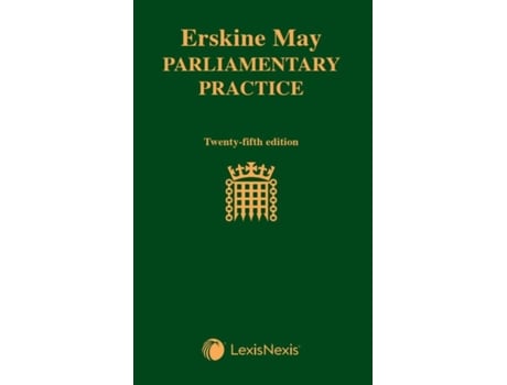 Livro Erskine May: Parliamentary Practice (Inglês)