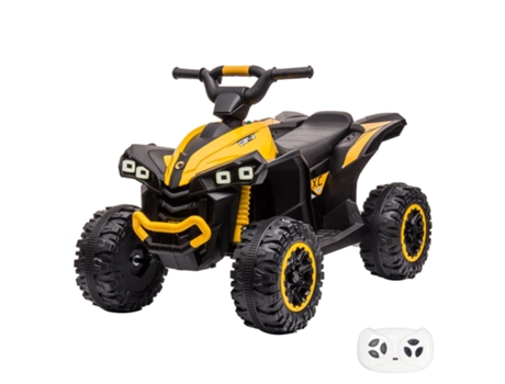 Quad Elétrico para Crianças XC-Sport 12V - Amarelo