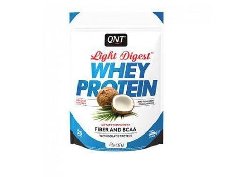 Qnt Nutrition Light Digest Whey Protein 500 Gr Chocolate E Avelã