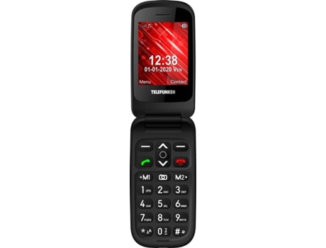 Telemóvel Sénior  S440 (2.4 - 2G - Vermelho)