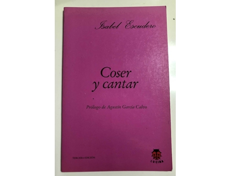 Livro Coser Y Cantar de I Escudero (Espanhol)