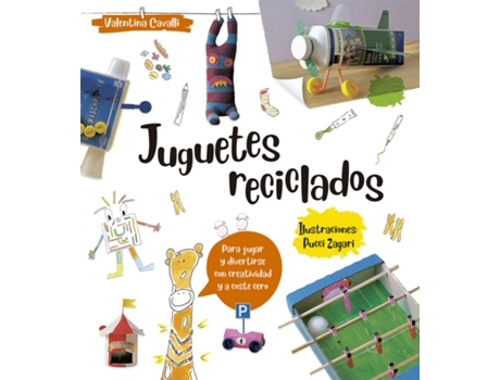 Livro Juguetes Reciclados de Valentina Cavalli (Espanhol)