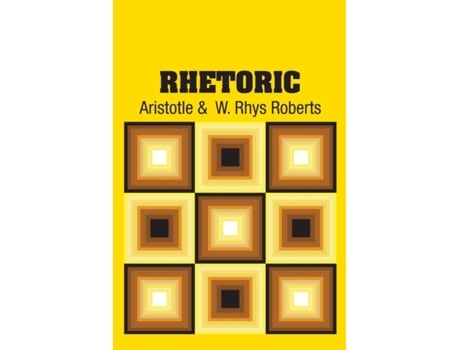 Livro rhetoric de aristotle (inglês)