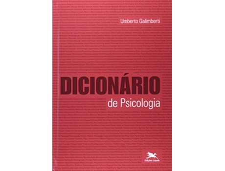 Livro Dicionario De Psicologia 01 de Umberto Galimberti (Português do Brasil - Capa Dura)