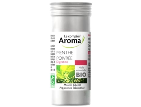 Óleo Essencial de Hortelã-Pimenta Mentha Piperita Bio 10 Ml LE COMPTOIR AROMA