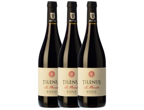 Vinho ESTEFANÍA Estefanía Tilenus Mencía Bierzo Crianza (0.75 L - 3 unidades)