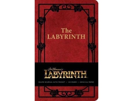 Livro Labyrinth Hardcover Ruled Journal De  (Inglês)