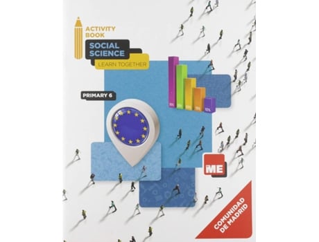 Livro Social Science 6ºprimaria Activity Madrid 2019 de VVAA (Inglês)