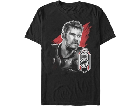 T-Shirt de Homem SUPERHEROMARVEL Thor Tag Avengers Algodão (XL)