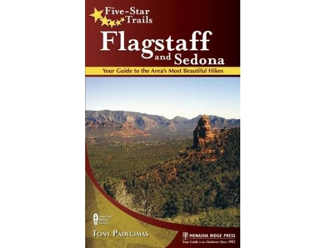 Livro five-star trails: flagstaff and sedona de tony padegimas (inglês)