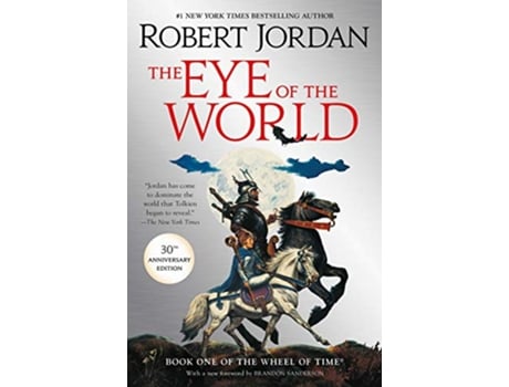 Livro Eye of the World de Robert Jordan (Inglês - Capa Dura)