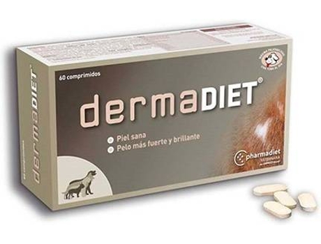 Complemento Alimentar para Cães  Dermadiet (60 Comprimidos)