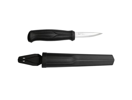 MORA Wood Carving Knife Stainless Steel With Polymer Handle And Sheath