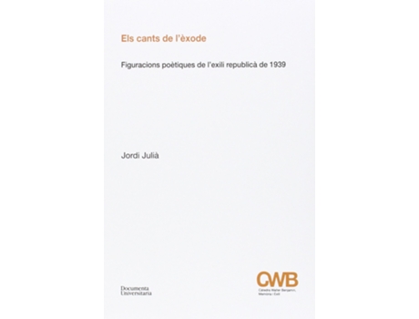 Livro Els Cants De LÈxode de Jordi Julià Garriga (Catalão)