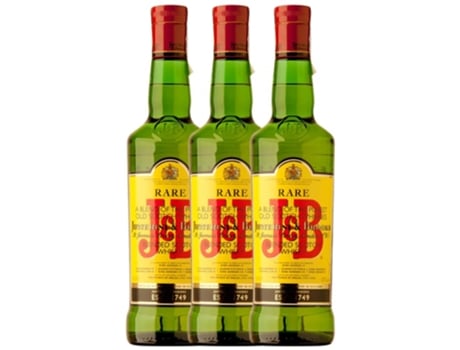 Whisky J&B Blended J&B (0.7 L - 3 unidades)