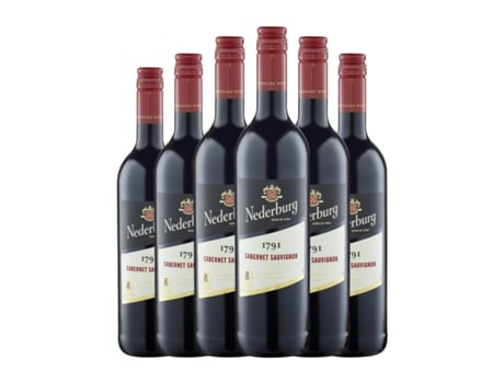 Vinho NEDERBURG 1791 Cabernet Sauvignon Western Cape (0.75 L - 6 Unidades)