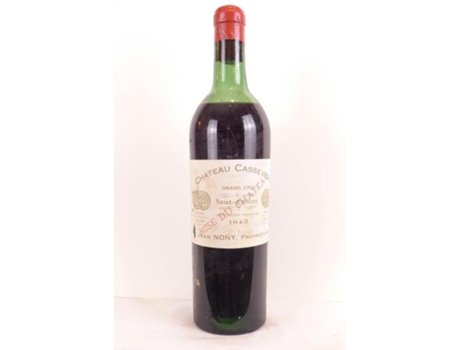 Vinho Tinto CHÂTEAU CASSEVERT 1943 (75 cl - 1 unidade)