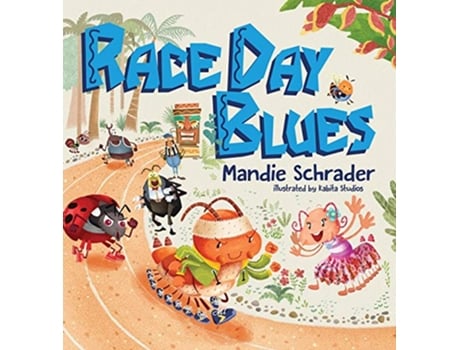 Livro Race Day Blues de Mandie Schrader (Inglês - Capa Dura)