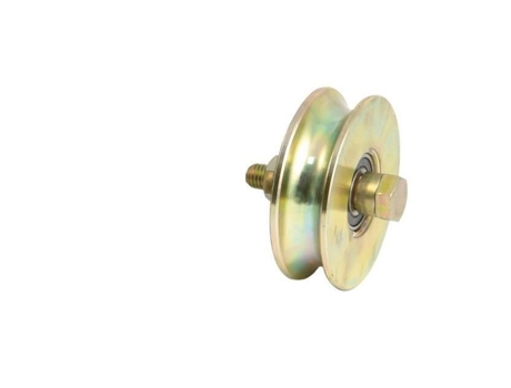 Roda Ranhura Redonda D.120Mm-Carga 500Kgs- A.32Mm- L.20Mm- H.44Mm 2 Esfera Rlmnt AVL