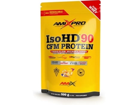 Proteína AMIX PRO Iso Hd Cfm 90 Doypack (500 Gr - Chocolate)