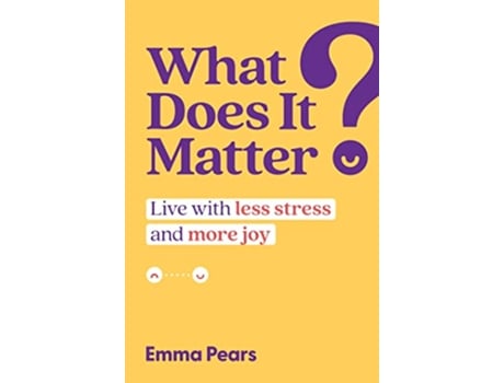 Livro What Does It Matter? de Emma Pears (Inglês - Capa Dura)