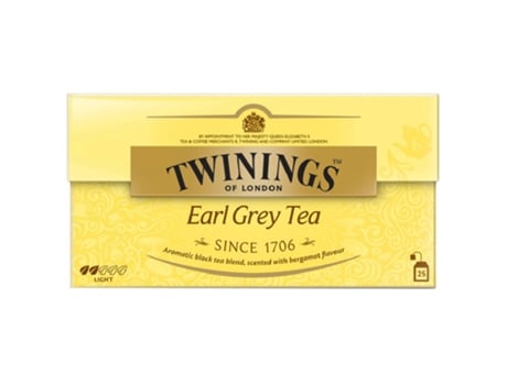 Chá Earl Grey Saquetas TWININGS