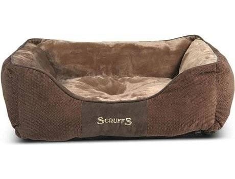 Cama para Cães  Chester (Castanho - 60x50cm - Camurça Sintética)