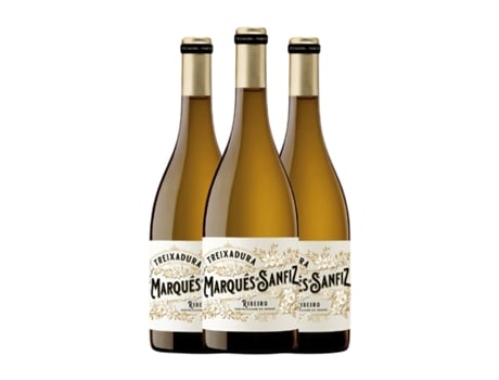 Vinho branco MÉNDEZ ROJO Marqués de Sanfiz Treixadura Ribeiro (0.75 L - 3 Unidades)