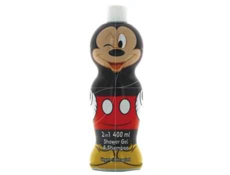 Gel e Champô 2 em 1 Air-Val Mickey Mouse 400 ml