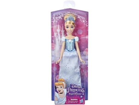 Boneca  Princesas Disney Royal Shimme Cinderela  (3 anos - ?5.08 x 12.7 x 35.56 cm)