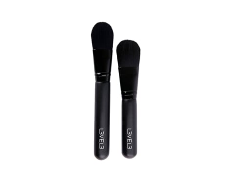 Level3 Set Pinceis Facial Mask Brush 2Pc