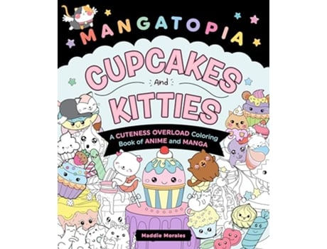 Livro Mangatopia Cupcakes and Kitties de Maddie Morales (Inglês)