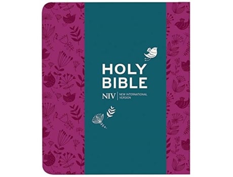 Livro niv journalling plum soft-tone bible with clasp de new international version (inglês)