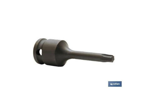 Vaso impacto 1/2 torx macho t-60