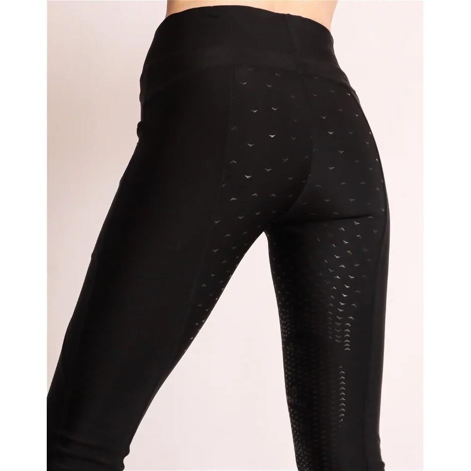 Leggings de desporto com bolso - Preto - SENHORA