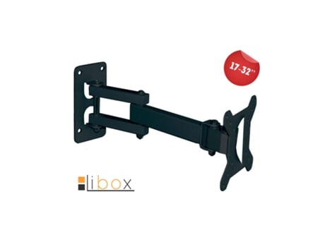 Soporte de Pared para Televisor LIBOX Ateny Lb-200 17 32 Máx.25 kg