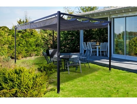 Pérgola/Gazebo CAZEBOO Noosa 400S300 Cinzento Claro