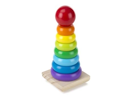 Melissa & Doug Rainbow Stacker Classic Toy