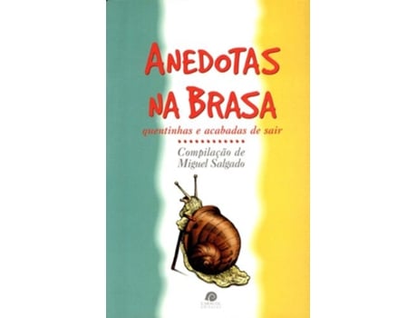 Livro Anedotas Na Brasa de Miguel Salgado (Portugués)